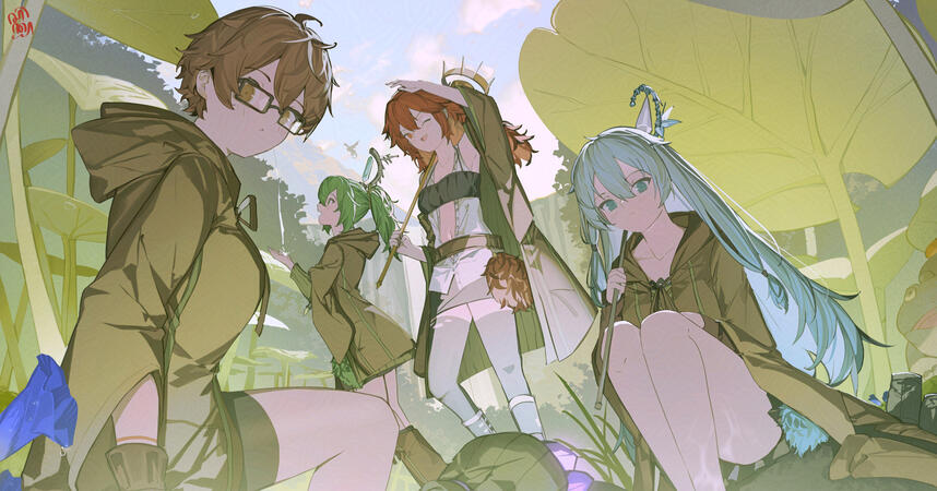 Environment BG with Chara Adds on