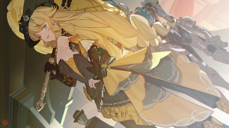 Environment BG with Mecha details